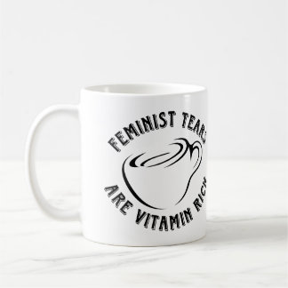 Feministische Tränen Kaffeetasse