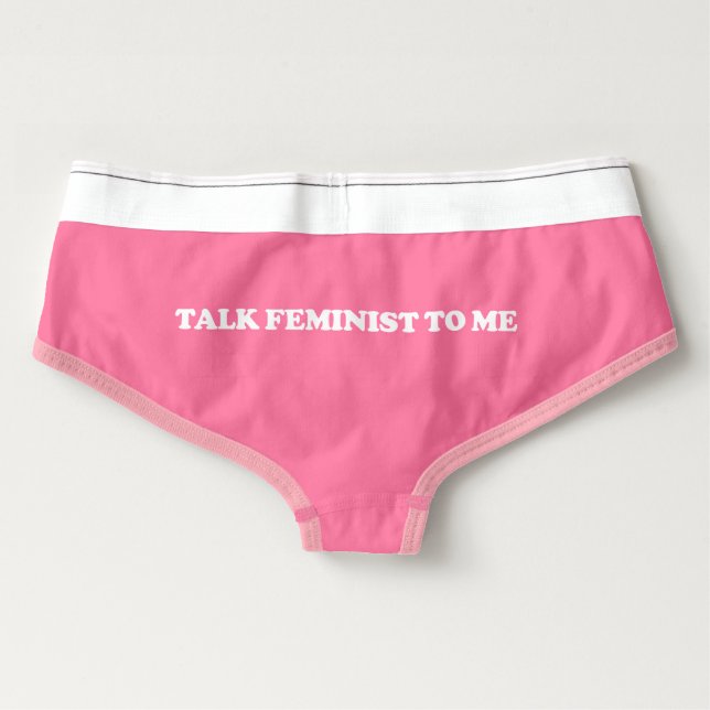 Feministische Unterwäsche (Rückseite)