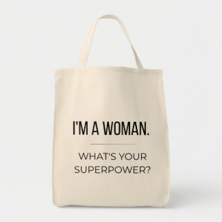 Feministische Zitat-Tasche, Stärkendes Geschenk fü Tragetasche