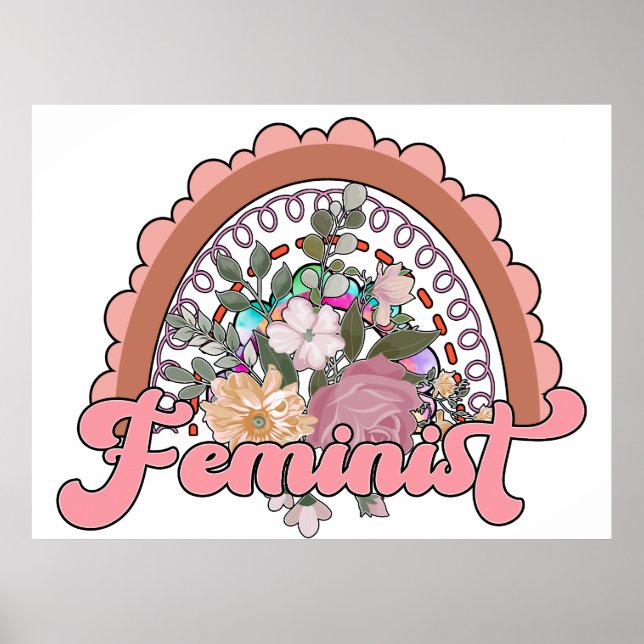 Feministischer Poster (Vorne)