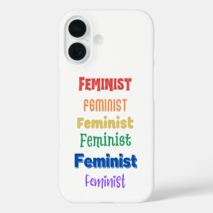 feministischer Stolz iPhone 16 Hülle