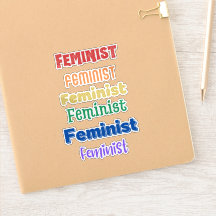 feministischer Stolz - lustiger Schriftart - trans