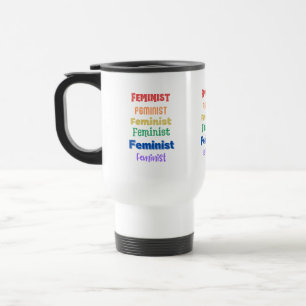 feministischer Stolz Reisebecher