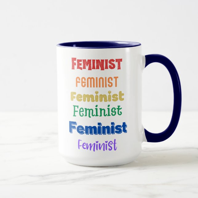 feministischer Stolz  Tasse (Rechts)
