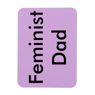 Feministischer Vater-Auto-Magnet Magnet