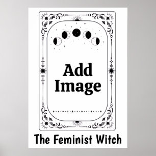 Feministischer Zodiac Tarot Politischer Humor Hexe Poster