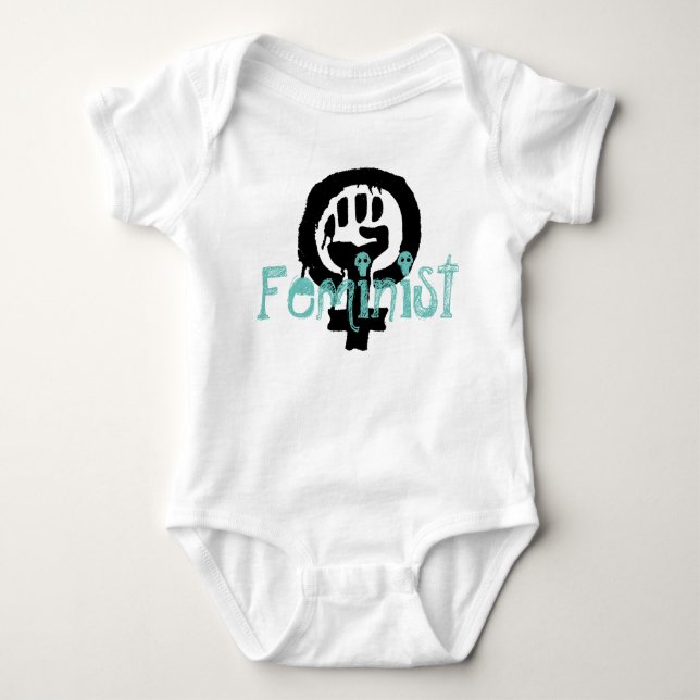 Feministisches Baby Strampler (Vorderseite)