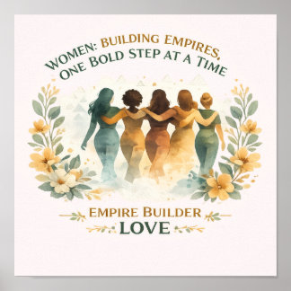 Feministisches Inspirations-T-Shirt, Starke Frauen Poster