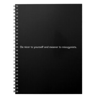 Feministisches Spiral-Notizbuch Notizblock