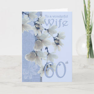 Femme 60 Anniversaire - Carte d'anniversaire Femme