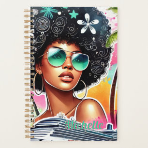 Femme à la mélanine - Afro - Croisière/Vacances tr