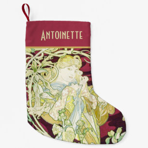 Femme à marguerite - Bericht über die Textilplat Kleiner Weihnachtsstrumpf