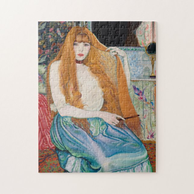 Femme a sa toilette von Louis Anquetin (Vertikal)