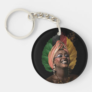 Femme africaine artistique