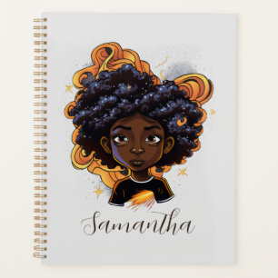 Femme afro-américaine - Brown torrents