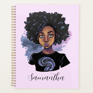 Femme afro-américaine pétillante