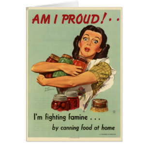 Femme au foyer vintage