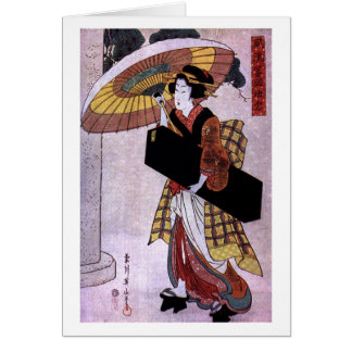 Femme avec parapluie 2
