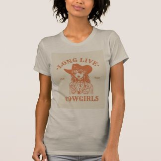 Femme Bella+Canvas Slim Fit T-shirt Cow Boy