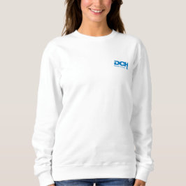 Femme - Blanc - Sweat - DCH Blue Logo