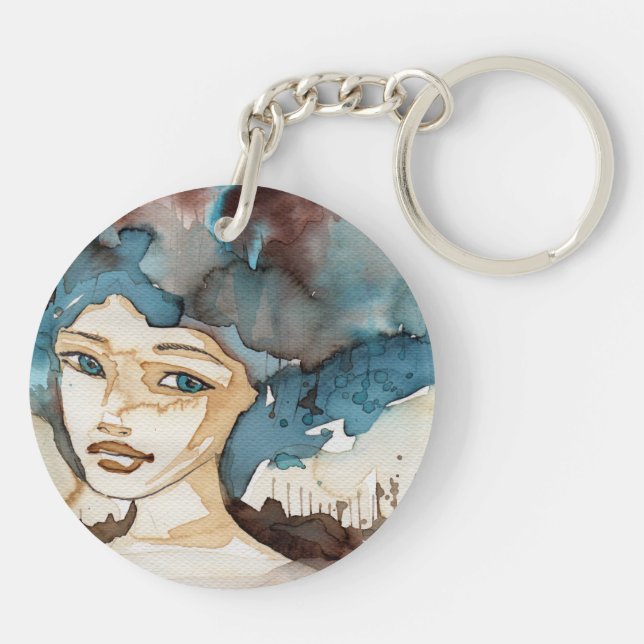 Femme bleue (Dos)
