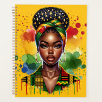 Femme chrétienne noire mélisse afro-américaine