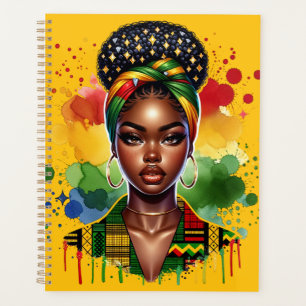 Femme chrétienne noire mélisse afro-américaine