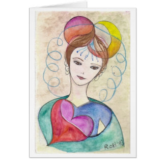 Femme créative - copie de mon illustration