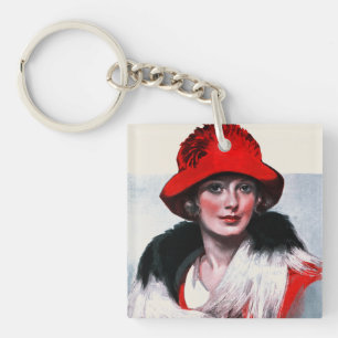 Femme dans Red Hat