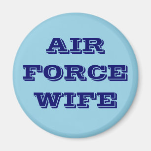 Femme de la Force aérienne Magnet