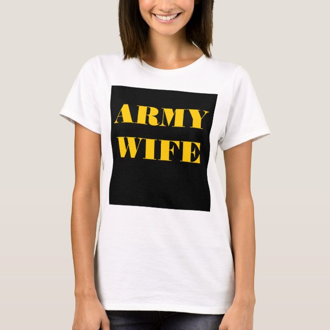Femme de l'armée des T-shirts (Devant)