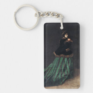 Femme de Monet en robe verte