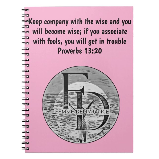 Femme Delivrance Notebook Notizblock (Vorderseite)