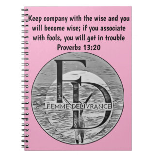 Femme Delivrance Notebook Notizblock