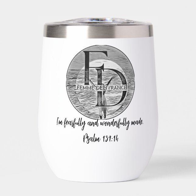 Femme Delivrance Tumbler (Vorderseite)