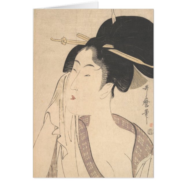 Femme détendant après son Bath (Devant)