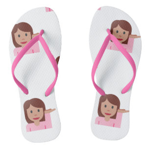 femme emoji chaussures sandales tongs tongs