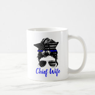 Femme en chef Messy Bun Femme Café Mug