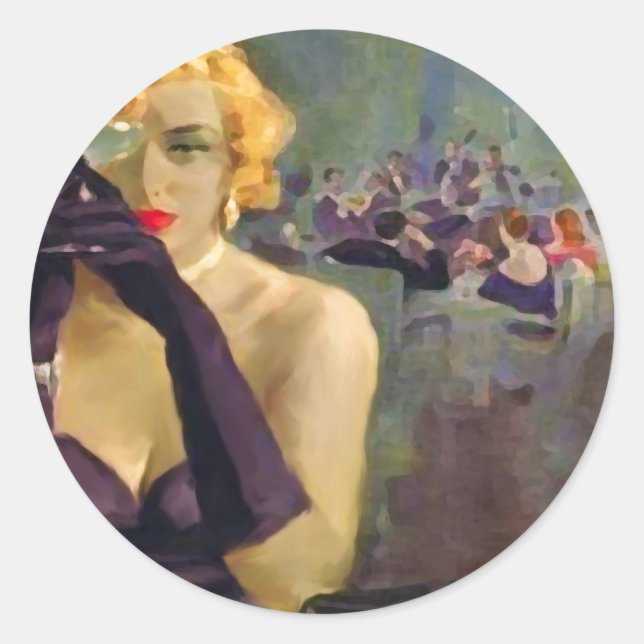 Femme Fatal ~ Stickers (Vorderseite)