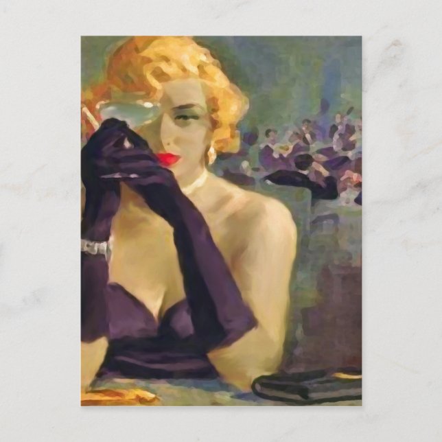 Femme Fatale - Carte postale / Invitations (Devant)