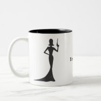 Femme Fatale Zwei-Ton Tasse