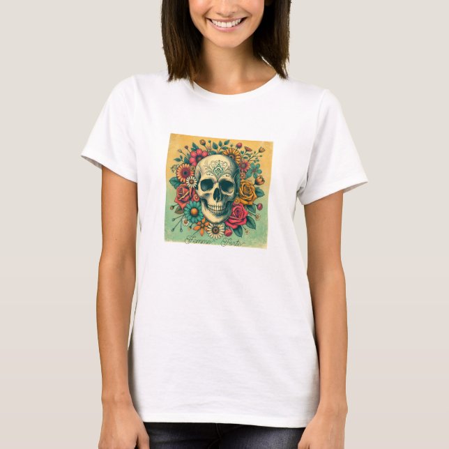 Femme Forte Skull T-Shirt (Vorderseite)