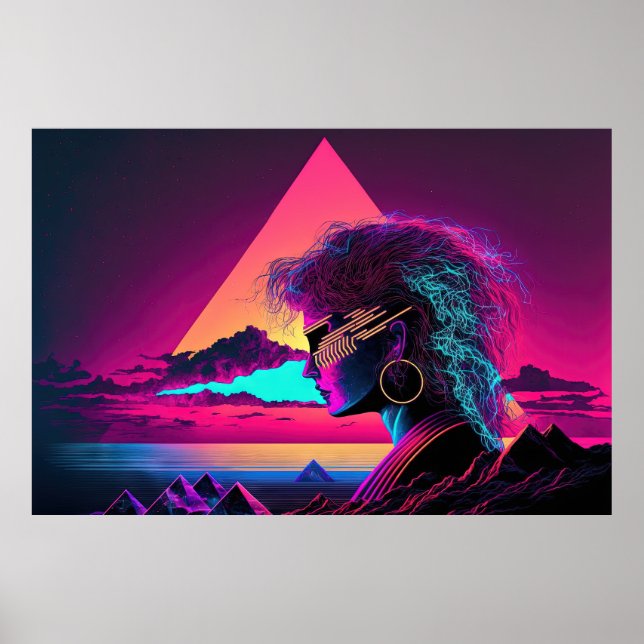 Femme Futurismus: Die majestätische Maus Poster (Vorne)