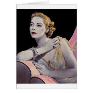 femme glamour de 1937