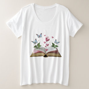 Femme Grande Taille Tee Storybook Enchanté