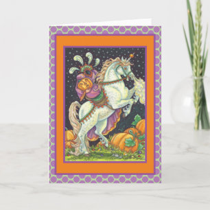 FEMME HORREUR SANS TÊTE ACCUEILLIR CARTE VERSE