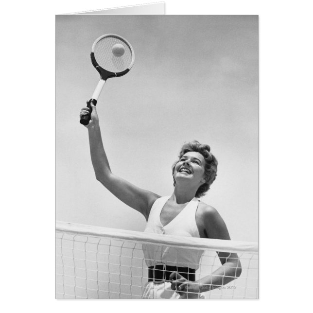 Femme Jouant Au Tennis 2 (Devant)