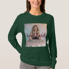 Femme Lecture Cartes de Tarot T-Shirt