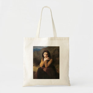 Femme Mignonne von Bouguereau oder Junge Frau Tragetasche