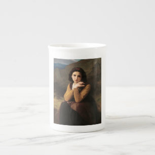 Femme Mignonne von Bouguereau Prozellantasse